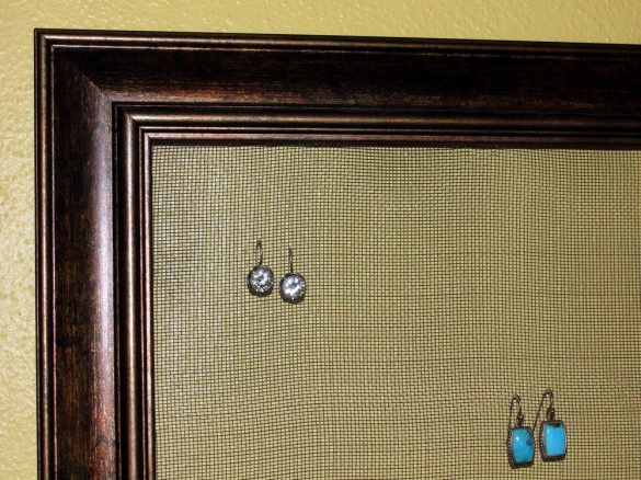 DIY Wooden Earring Rack Wall PDF Download plans for wooden 